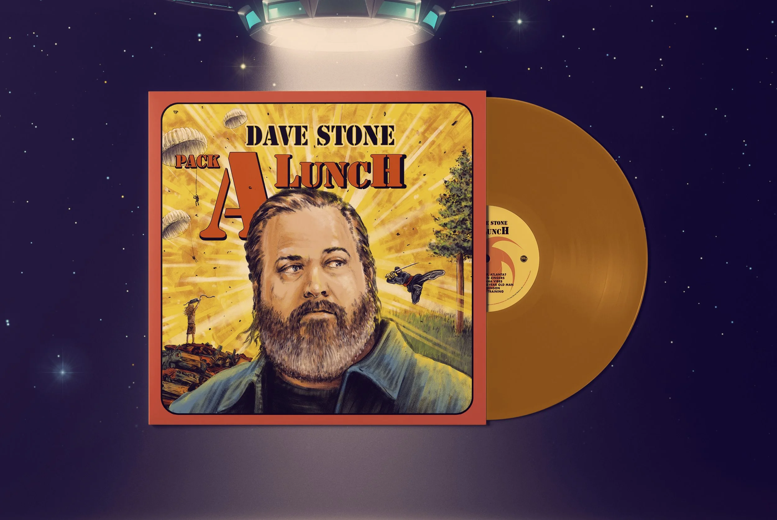 洋楽 Dave Stone  Sound Vinyl Dave Stone - PACK A LUNCH 2xLP — Blonde Medicine